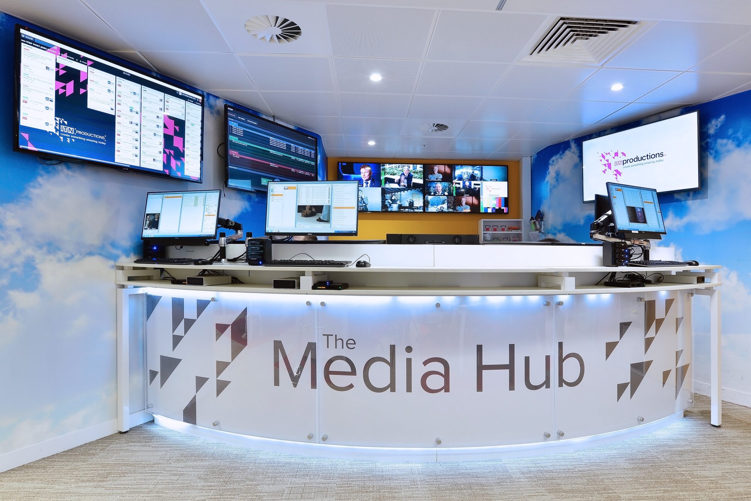 Broadcasting Furniture ITN Media Hub