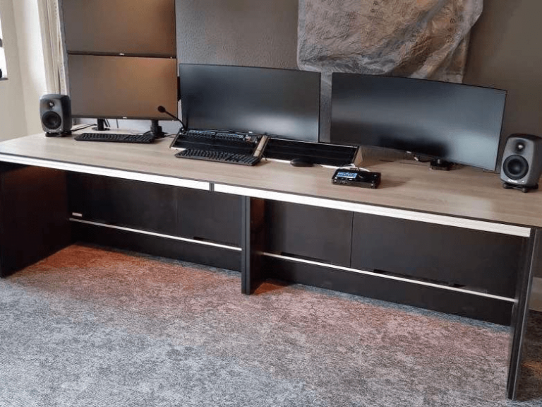 Knotty Spirit Edit Desk System | Knotty Ash Woodworking