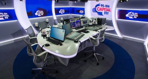 Capital FM radio furniture
